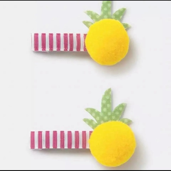 New MJ Fruit Smoothie Hair Clips Set - Picture 2 of 4